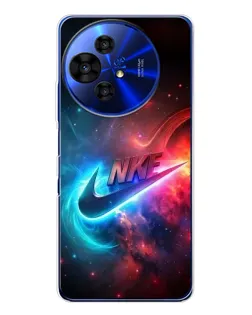 Чохол для TCL 50 Pro NxtPaper з картинкою «Вогняний логотип Nike»