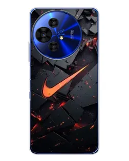 Чохол для TCL 50 Pro NxtPaper з картинкою «Nike — ефект розломів»