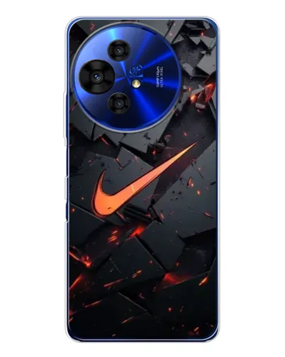 Чохол для TCL 50 Pro NxtPaper з картинкою «Nike — ефект розломів» Чохол для TCL 50 Pro NxtPaper з картинкою «Nike — ефект розломів»