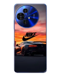 Чохол для TCL 50 Pro NxtPaper з картинкою «Nike та суперкар»