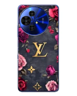 Чохол для TCL 50 Pro NxtPaper з картинкою «Квітковий Louis Vuitton»