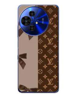Чохол для TCL 50 Pro NxtPaper з картинкою «Louis Vuitton — банти»