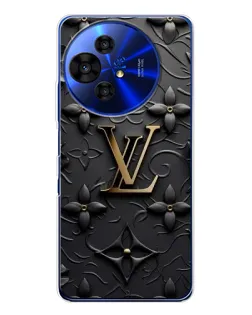Чохол для TCL 50 Pro NxtPaper з картинкою «Шкіряна текстура LV»