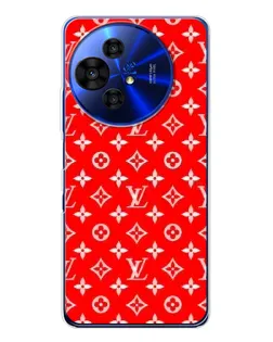 Чохол для TCL 50 Pro NxtPaper з картинкою «Яскравий паттерн LV»