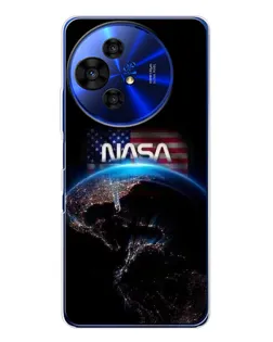 Чохол для TCL 50 Pro NxtPaper з картинкою «Земля з космосу NASA»