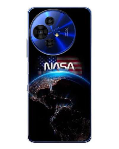 Чохол для TCL 50 Pro NxtPaper з картинкою «Земля з космосу NASA»