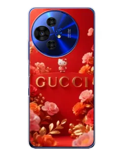 Чохол для TCL 50 Pro NxtPaper з картинкою «Gucci — золотий сад»