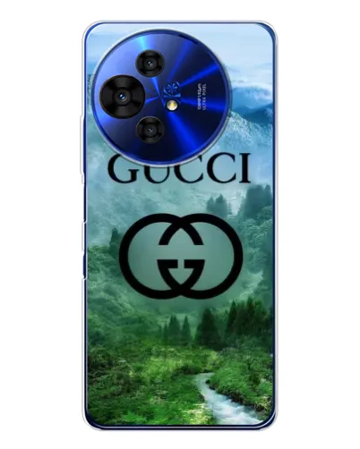 Чохол для TCL 50 Pro NxtPaper з картинкою «Gucci — гірський пейзаж»