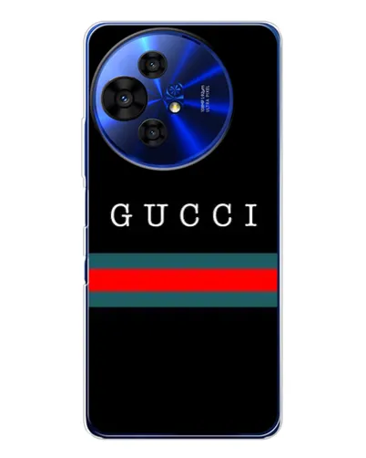 Чохол для TCL 50 Pro NxtPaper з картинкою «Gucci — червоний пояс»