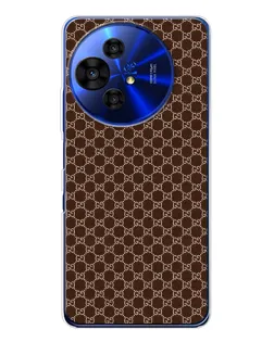 Чохол для TCL 50 Pro NxtPaper з картинкою «Gucci — шоколадна сітка»
