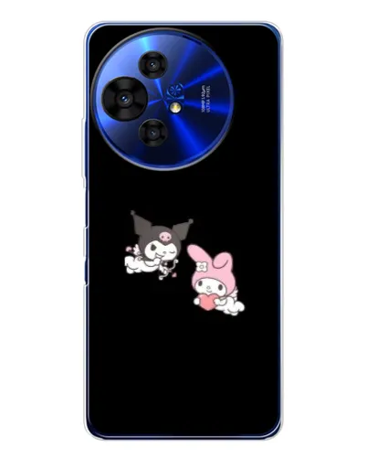 Чохол для TCL 50 Pro NxtPaper з картинкою «My Melody та Kuromi»
