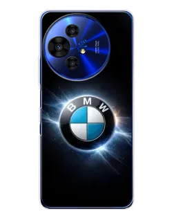 Чохол для TCL 50 Pro NxtPaper з картинкою «BMW — неонове сяйво»