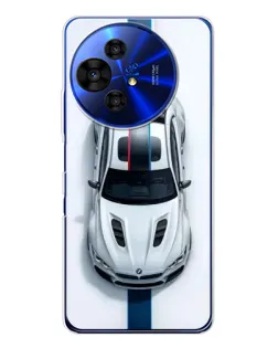 Чохол для TCL 50 Pro NxtPaper з картинкою «Вид зверху — BMW M»
