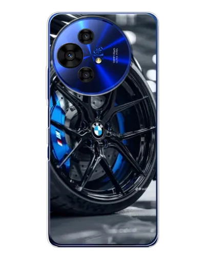 Чохол для TCL 50 Pro NxtPaper з картинкою «Колесо BMW зблизька»