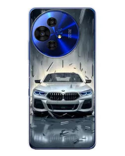 Чохол для TCL 50 Pro NxtPaper з картинкою «BMW у світлі фар»