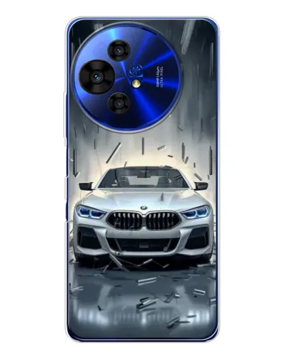 Чохол для TCL 50 Pro NxtPaper з картинкою «BMW у світлі фар»
