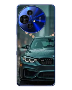 Чохол для TCL 50 Pro NxtPaper з картинкою «BMW у вогнях міста»