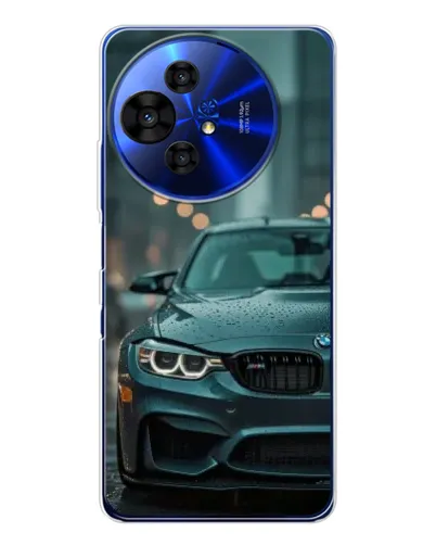 Чохол для TCL 50 Pro NxtPaper з картинкою «BMW у вогнях міста»