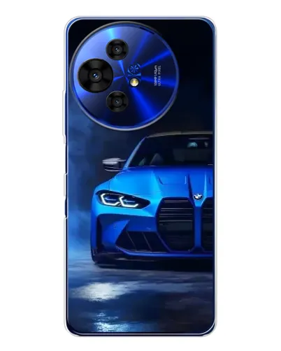 Чохол для TCL 50 Pro NxtPaper з картинкою «Блакитна BMW M4»
