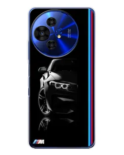 Чохол для TCL 50 Pro NxtPaper з картинкою «Силует BMW в темряві»