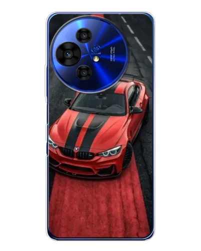 Чохол для TCL 50 Pro NxtPaper з картинкою «BMW на червоній доріжці»