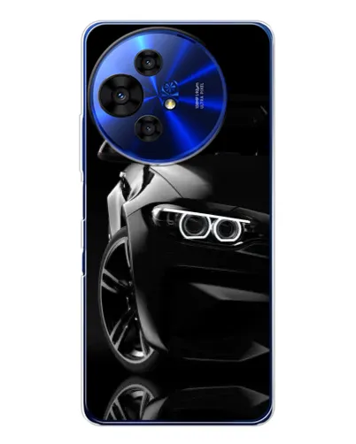 Чохол для TCL 50 Pro NxtPaper з картинкою «Чорна BMW — профіль» Чохол для TCL 50 Pro NxtPaper з картинкою «Чорна BMW — профіль»