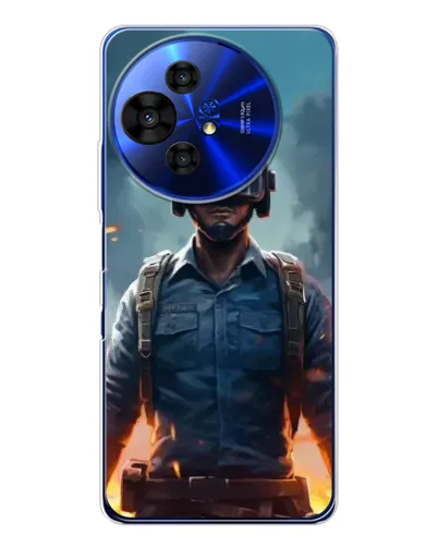 Чохол для TCL 50 Pro NxtPaper з картинкою «PUBG — реалістичний герой»