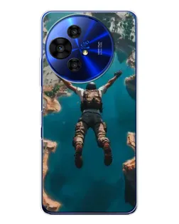 Чохол для TCL 50 Pro NxtPaper з картинкою «PUBG — вільне падіння»
