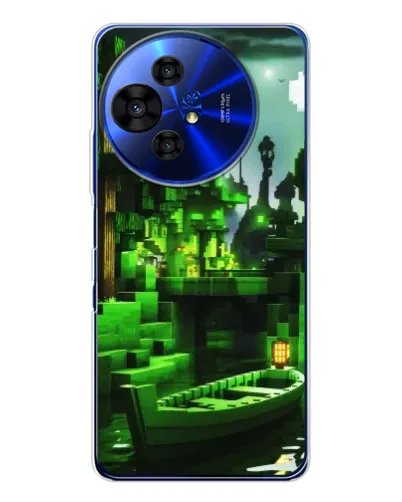 Чохол для TCL 50 Pro NxtPaper з картинкою «Minecraft лісовий пейзаж» Чохол для TCL 50 Pro NxtPaper з картинкою «Minecraft лісовий пейзаж»
