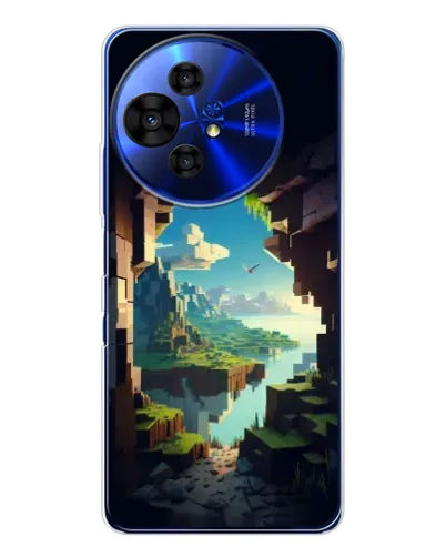 Чохол для TCL 50 Pro NxtPaper з картинкою «Вид з печери» Чохол для TCL 50 Pro NxtPaper з картинкою «Вид з печери»