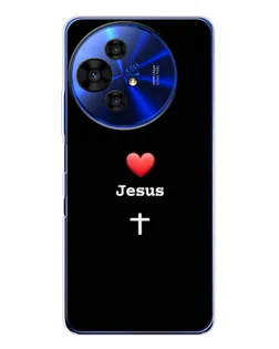 Чохол для TCL 50 Pro NxtPaper з картинкою «Серце - Jesus» Чохол для TCL 50 Pro NxtPaper з картинкою «Серце - Jesus»