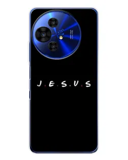 Чохол для TCL 50 Pro NxtPaper з картинкою «Крапки віри J.E.S.U.S.»