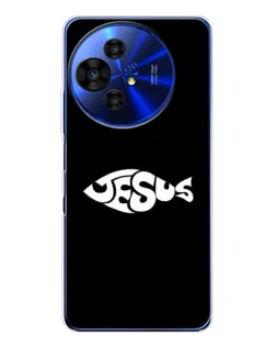 Чохол для TCL 50 Pro NxtPaper з картинкою «Риба  Jesus»
