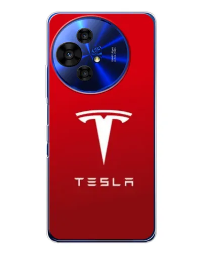 Чохол для TCL 50 Pro NxtPaper з картинкою «Tesla Red Classic» Чохол для TCL 50 Pro NxtPaper з картинкою «Tesla Red Classic»