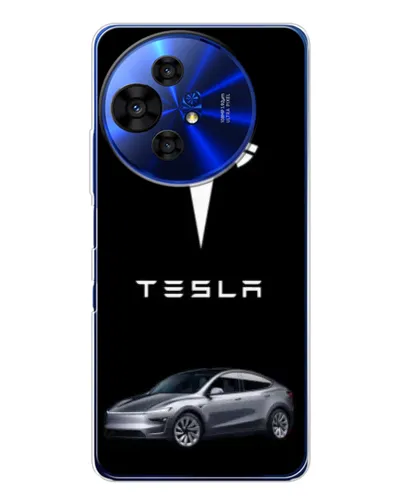 Чохол для TCL 50 Pro NxtPaper з картинкою «Tesla Model Y» Чохол для TCL 50 Pro NxtPaper з картинкою «Tesla Model Y»