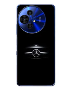 Чохол для TCL 50 Pro NxtPaper з картинкою «Mercedes — абстрактні лінії»
