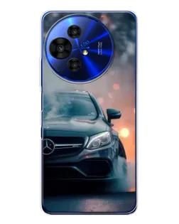 Чохол для TCL 50 Pro NxtPaper з картинкою «Mercedes — нічне місто»