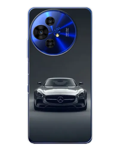 Чохол для TCL 50 Pro NxtPaper з картинкою «Mercedes на чорному»