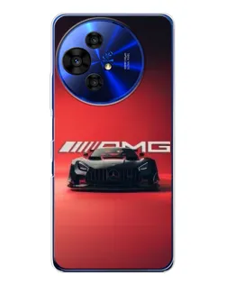 Чохол для TCL 50 Pro NxtPaper з картинкою «Mercedes AMG — червона лінія»