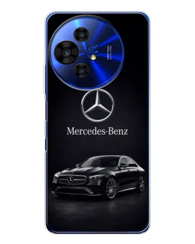 Чохол для TCL 50 Pro NxtPaper з картинкою «Mercedes — решітка радіатора»