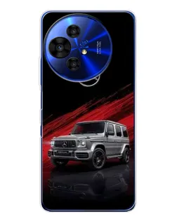 Чохол для TCL 50 Pro NxtPaper з картинкою «Mercedes G-Class червоний»