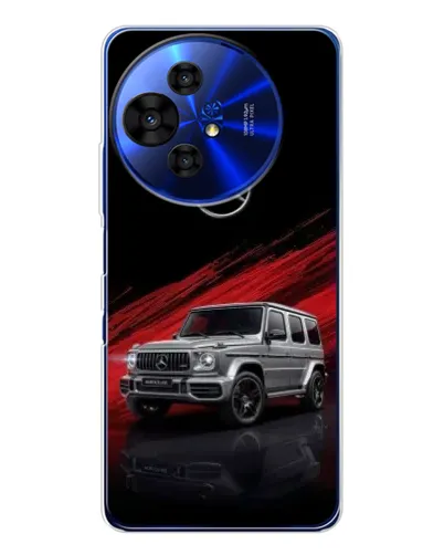 Чохол для TCL 50 Pro NxtPaper з картинкою «Mercedes G-Class червоний»