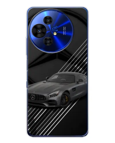 Чохол для TCL 50 Pro NxtPaper з картинкою «Mercedes AMG — графіка»