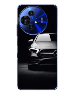 Чохол для TCL 50 Pro NxtPaper з картинкою «Світло фар Mercedes»