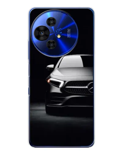 Чохол для TCL 50 Pro NxtPaper з картинкою «Світло фар Mercedes»