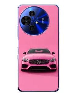Чохол для TCL 50 Pro NxtPaper з картинкою «Рожевий Mercedes AMG»