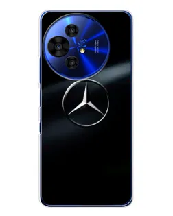 Чохол для TCL 50 Pro NxtPaper з картинкою «Mercedes на металі»