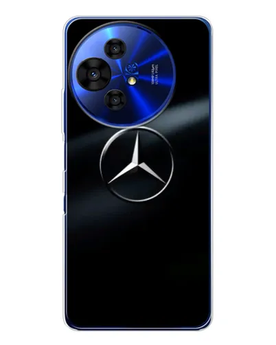Чохол для TCL 50 Pro NxtPaper з картинкою «Mercedes на металі»