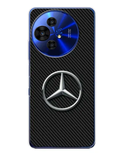 Чохол для TCL 50 Pro NxtPaper з картинкою «Карбоновий Mercedes стиль»