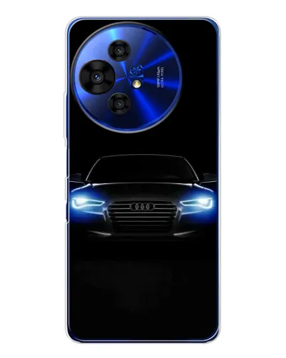 Чохол для TCL 50 Pro NxtPaper з картинкою «Audi в неоні»